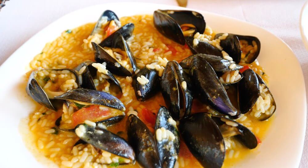 Risotto met mosselen