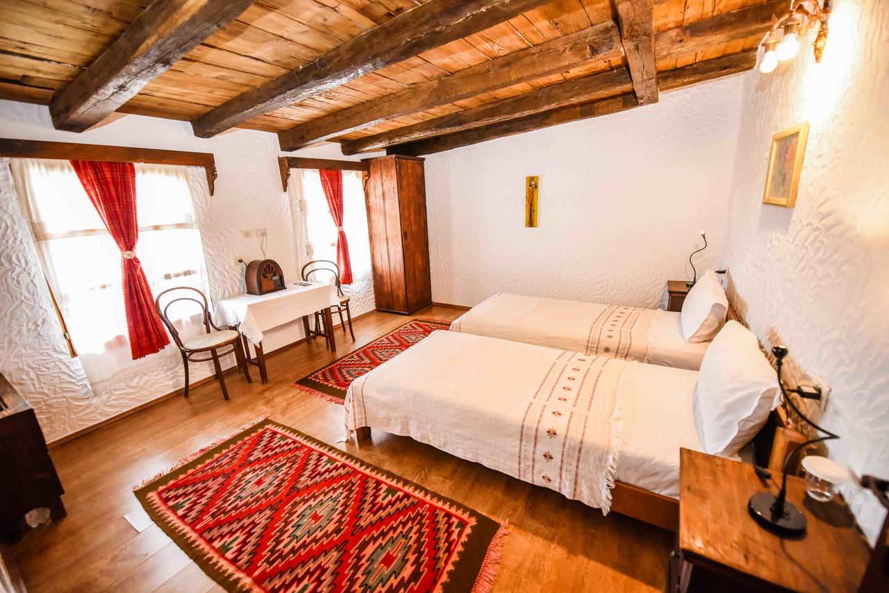 Binneninterieur in hotel Tradita, Shkoder.