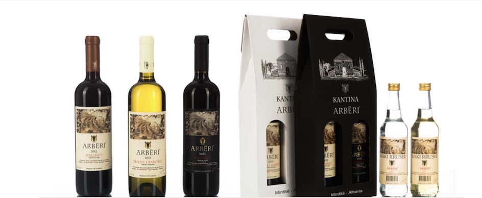 Het assortiment van wijnkantine Arberi.