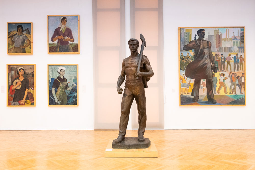 Collectie socialistisch realistische kunst, Foto: Herman Zonderland