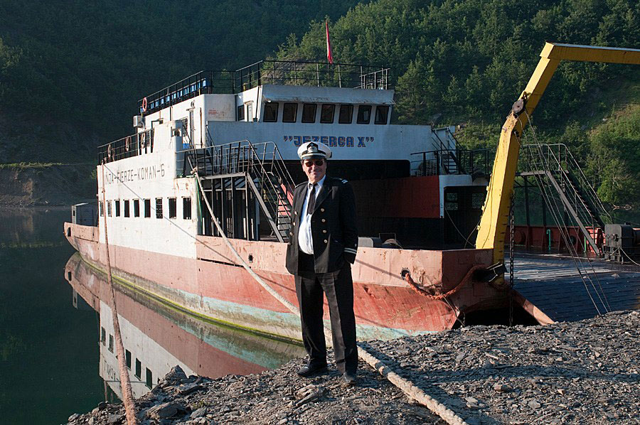 Jezerca met kapitein, foto Herman Zonderland, 2011