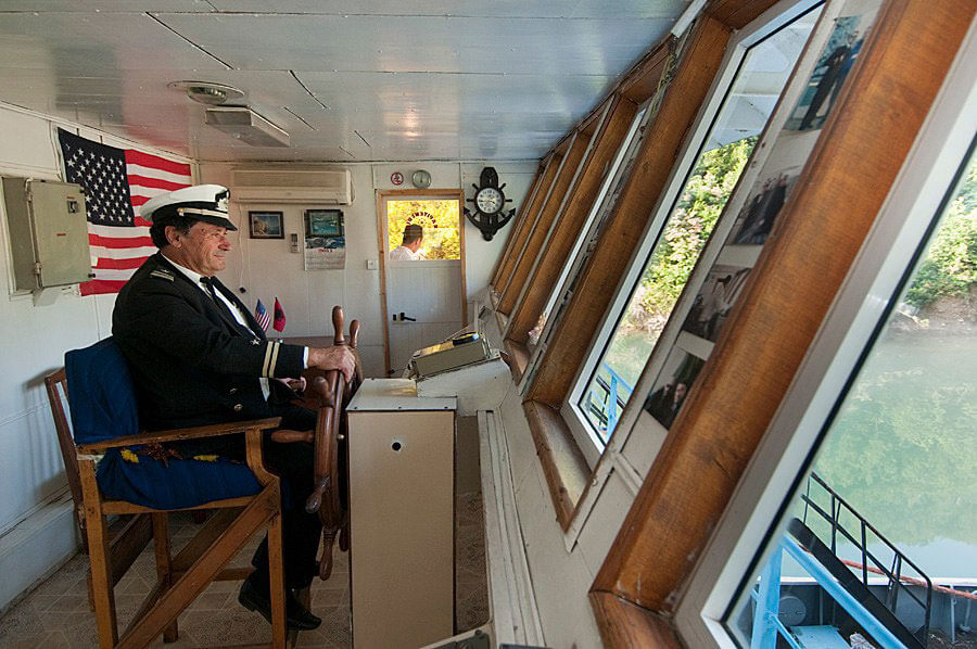 Jezerca met kapitein, foto Herman Zonderland, 2011