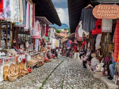 Bazaar Kruja Albanië