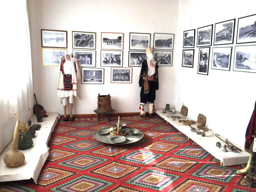 Het Etnografisch-museum in Saranda.