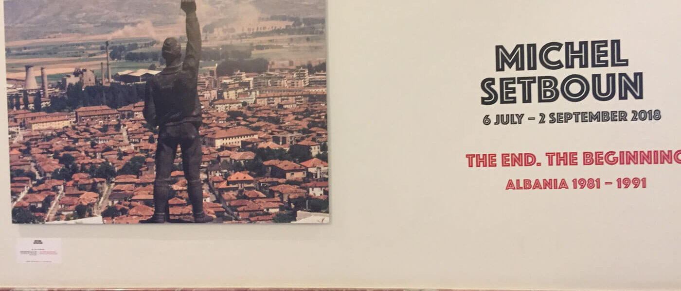 Michael Setboun COD expositie Tirana