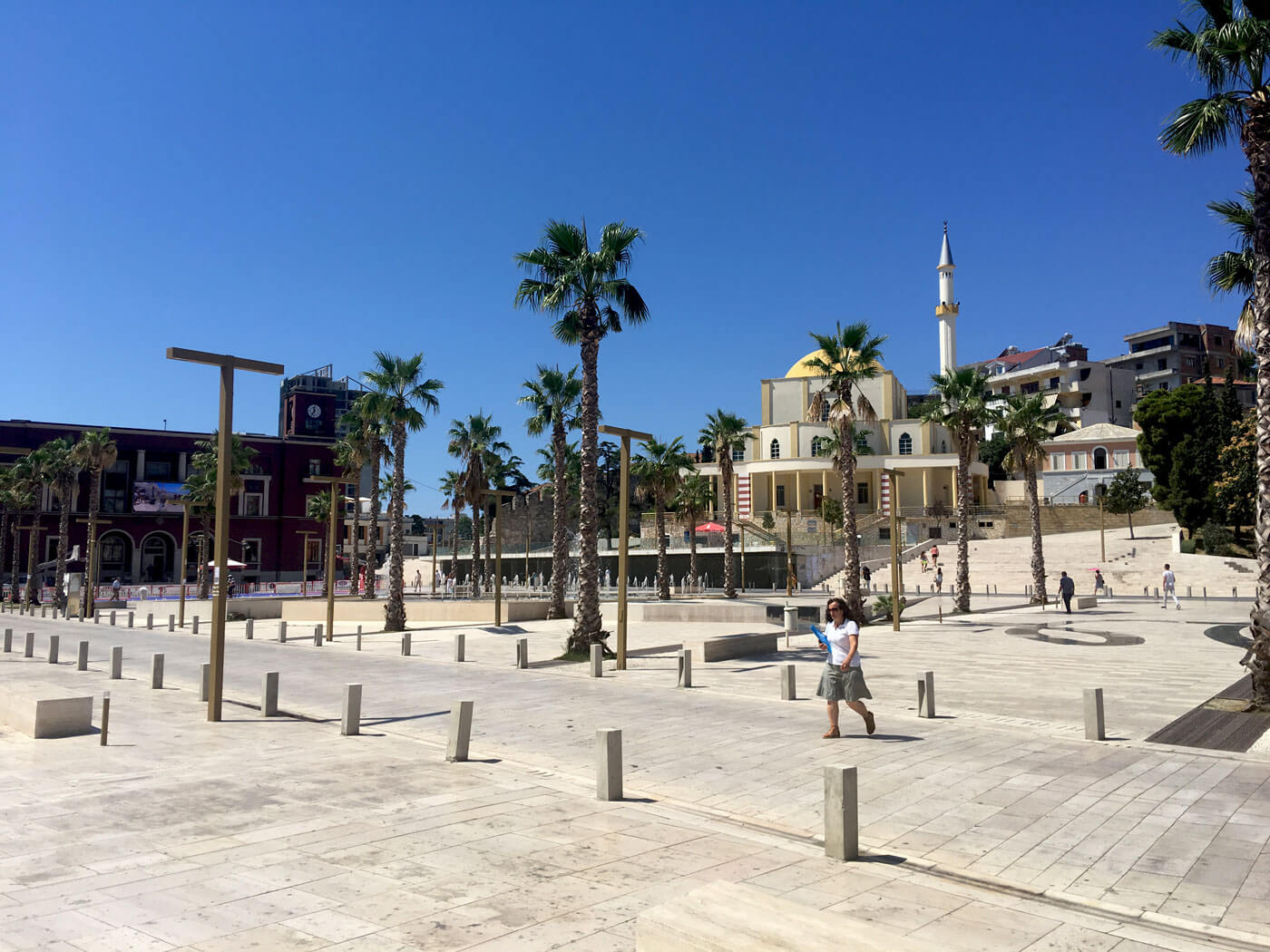 Het Grote Moskee van Durres Albanie