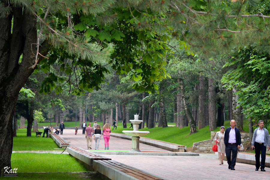 Korça, 'Rinia' park