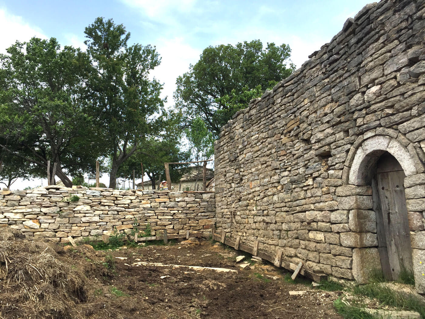 Fragment van de oude kulla, familie Porja.