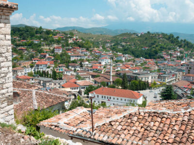 overzicht-berat-stad albanie unesco
