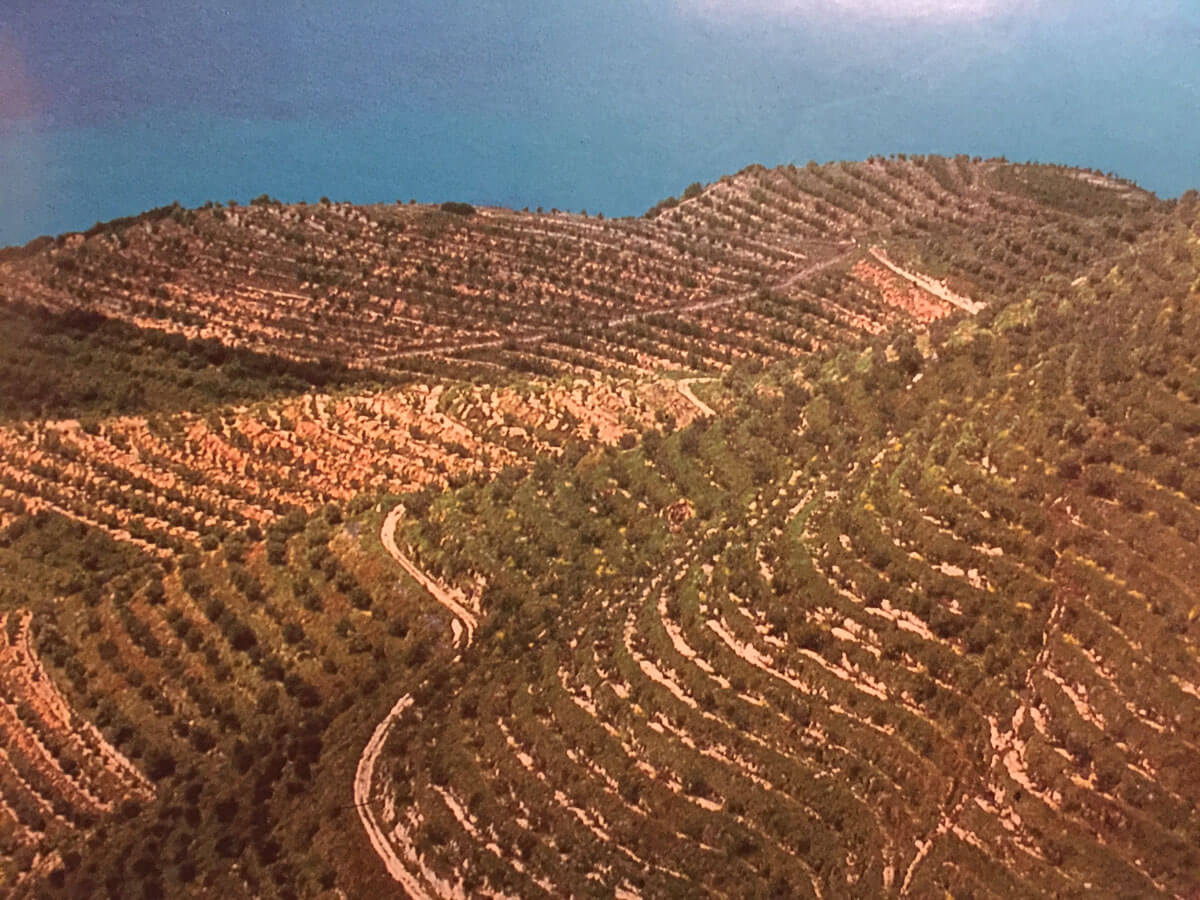 ksamil terrassen in Albanië