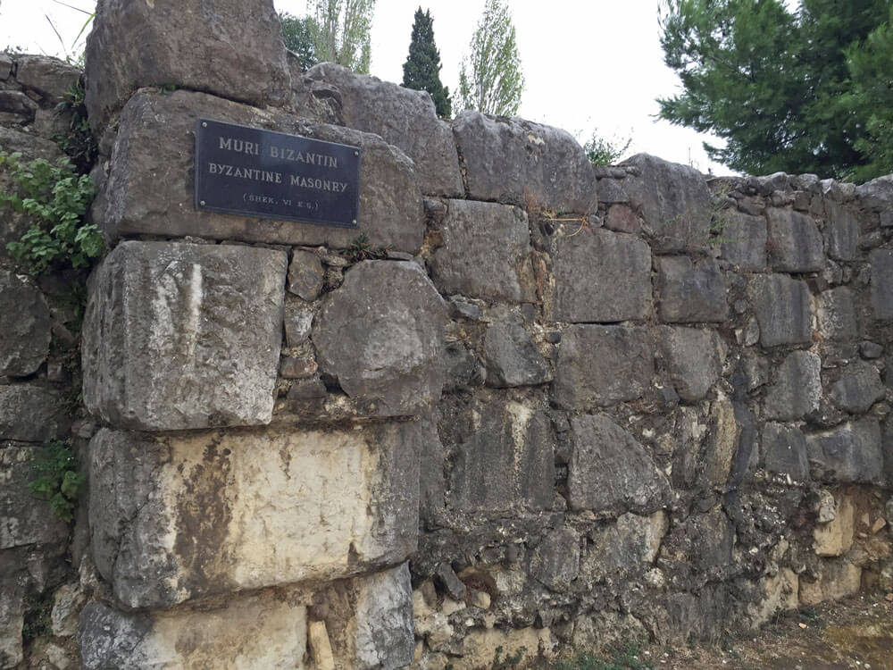 Lezha Byzantijnse muur