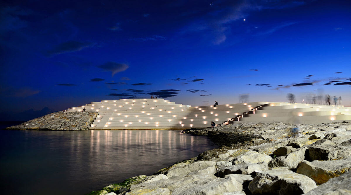 Durres, Cape Square ontwerpen.