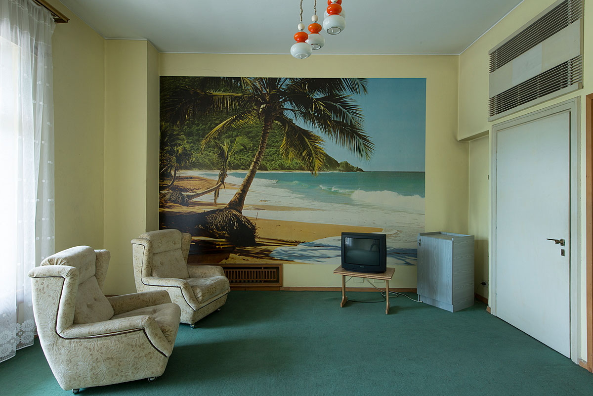 Appartement van de zoon van Enver Hoxha.