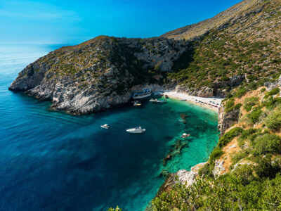 Boottocht Grama Baai Himare - Albania