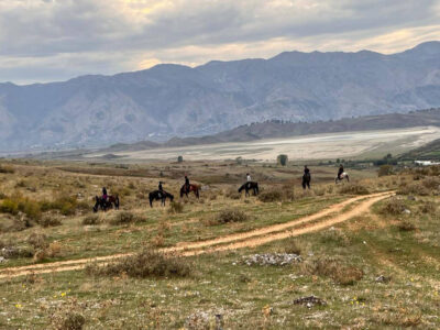 ruiters-te-paard-albanie, Zagoria