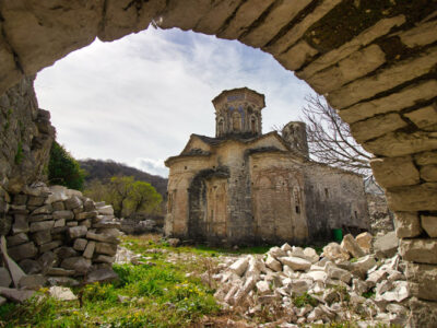 Klooster van Spilea, omgeving Gjirokaster