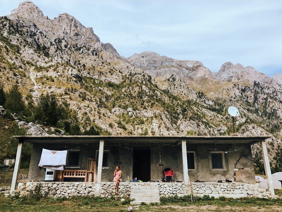 Gasthuis in Valbonë, Albanië © Janneke van der Linden
