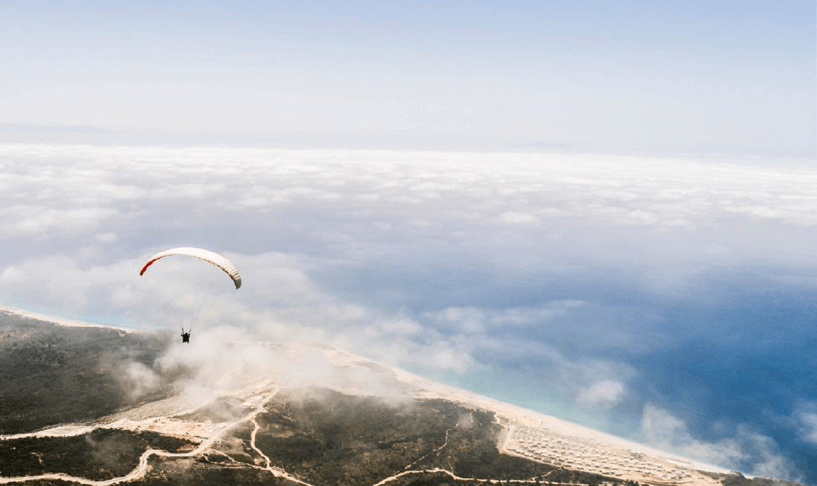 Paragliding albanie