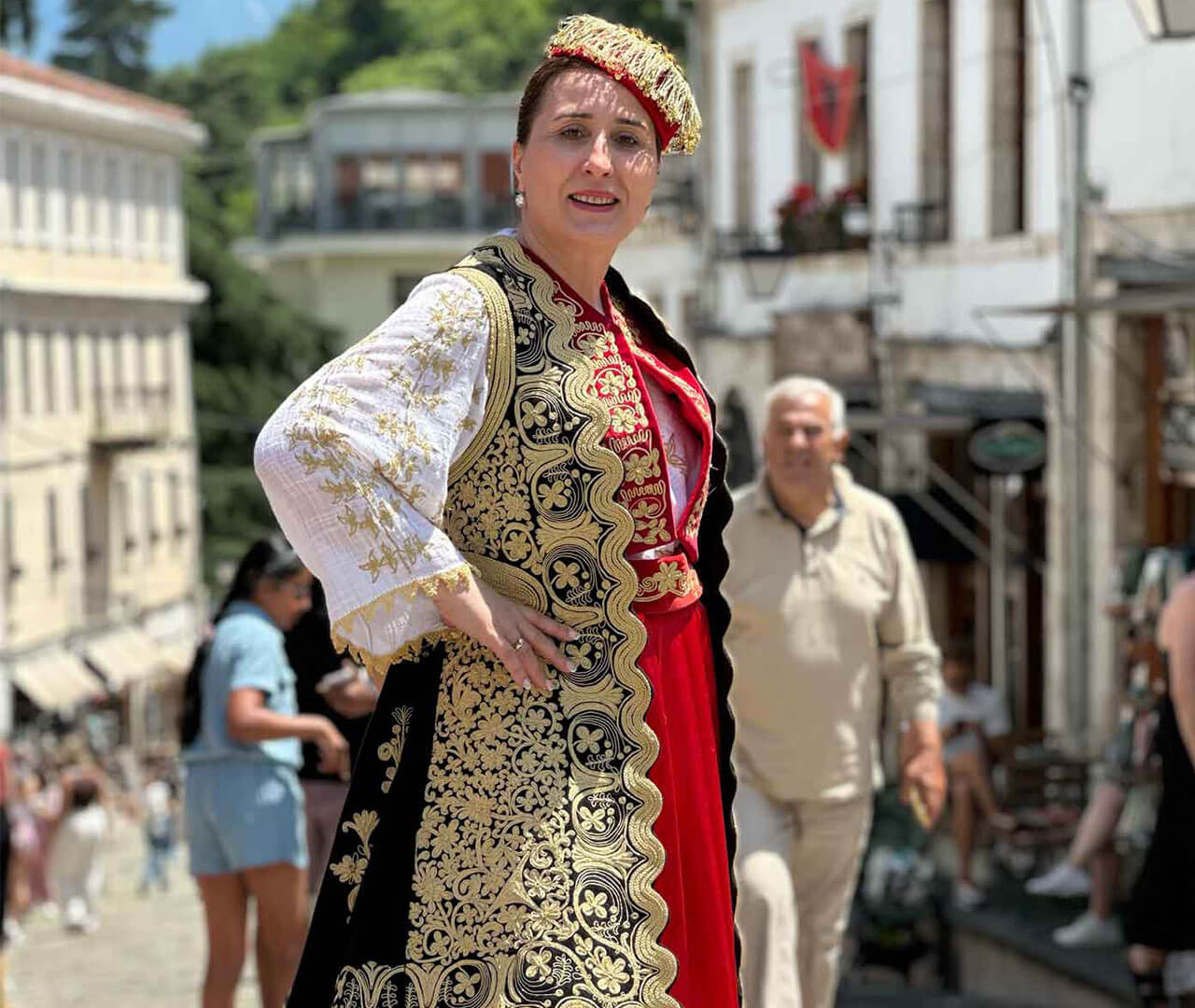 Albanese-kostuum-gjirokater