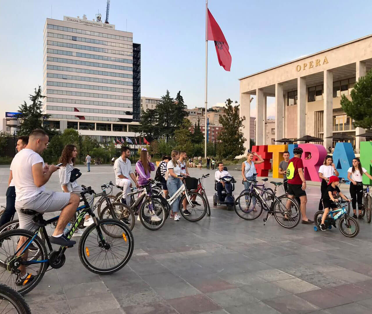 Fietstour Tirana Albania