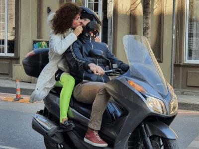 Stel-op-scooter in Tirana